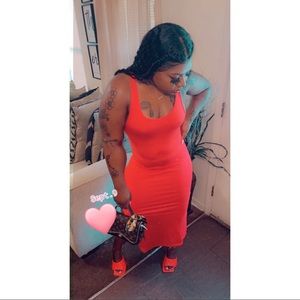 Model Wearing Size Medium